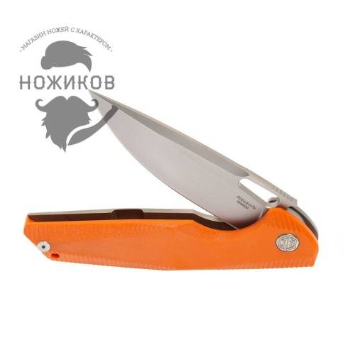 5891 Rike knife RK802G Orange фото 12