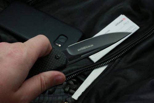 3810 Boker Magnum Black Carbon - 01RY703 фото 2