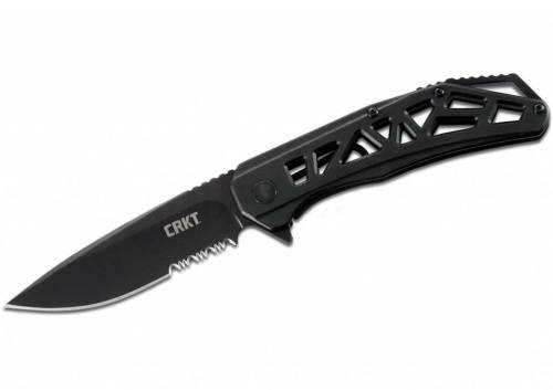 5891 CRKT Gusset™ Black with Triple Point™ Serrations